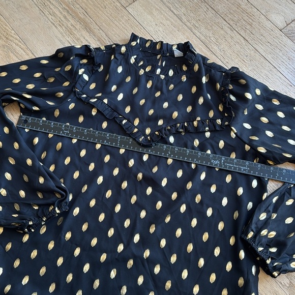 Long sleeve blouse with frill trim - Picture 6 of 11